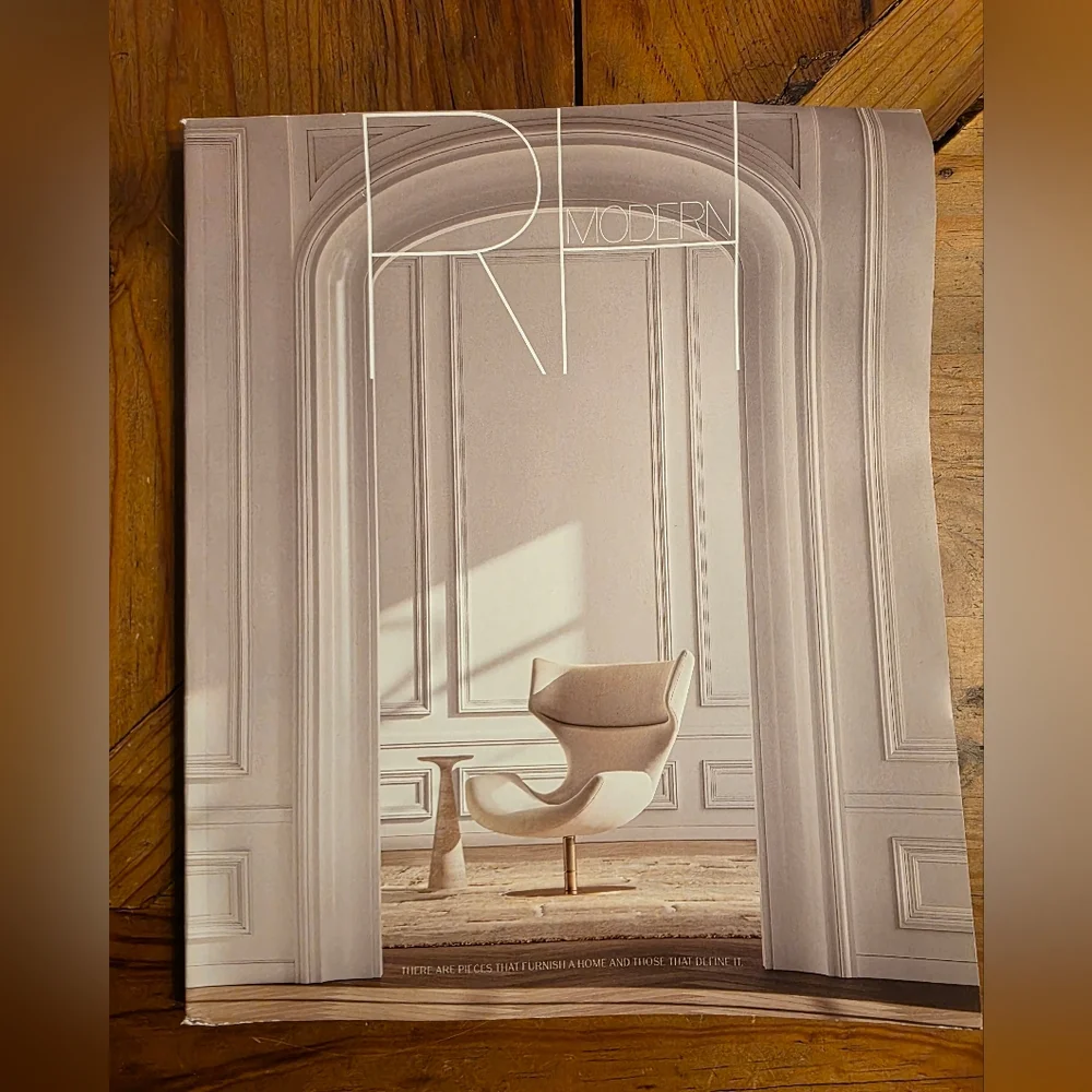 RH restoration hardware Spring 2024 edition magazine catalog